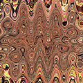 Date Palm Trees at Sunset Abstract 0051