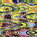 Saguaro And Ocotillo Mix Abstract
